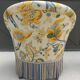 Ancien fauteuil crapaud