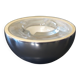 Rare kinetic ashtray by Yonel Lebovici, France, 1970s.