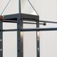 Wooden and brass coat rack, set of 4, 1970s
