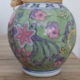 Vase boule fleural