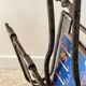 Vintage Brutalist Steel Magazine Rack