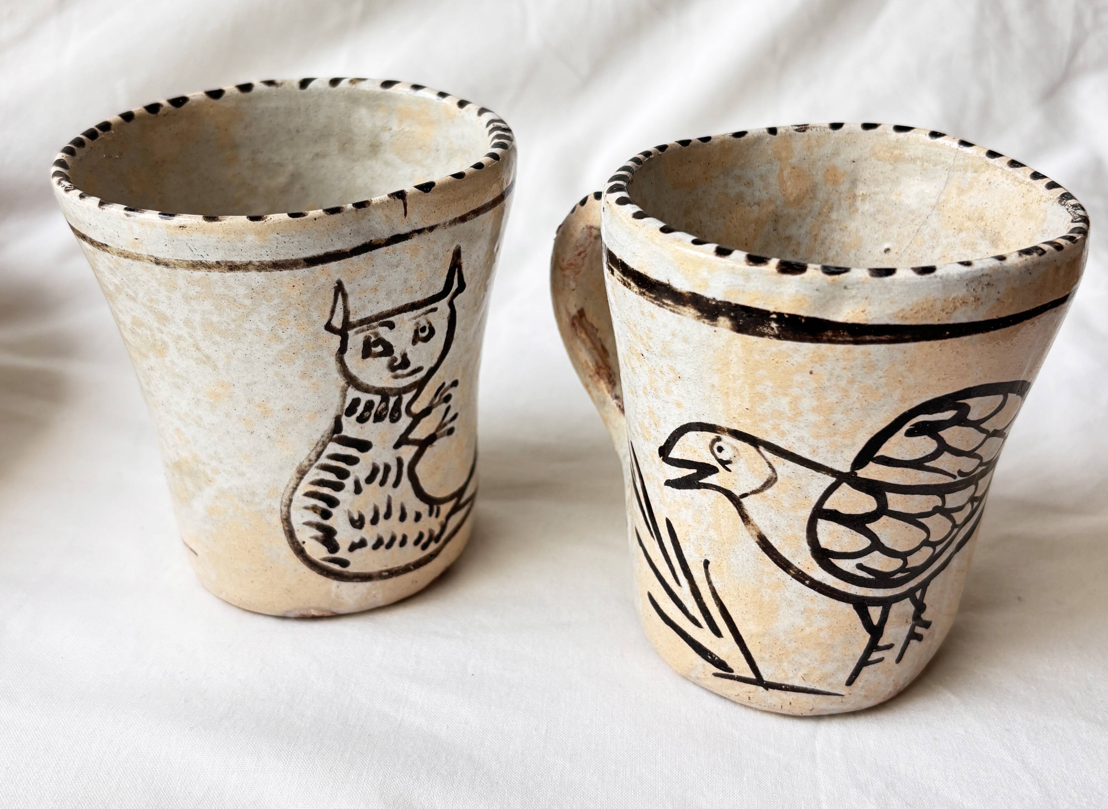 Rare ceramic service Bernardo Zaldizar