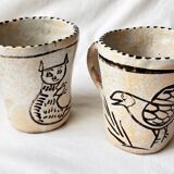 Rare ceramic service Bernardo Zaldizar