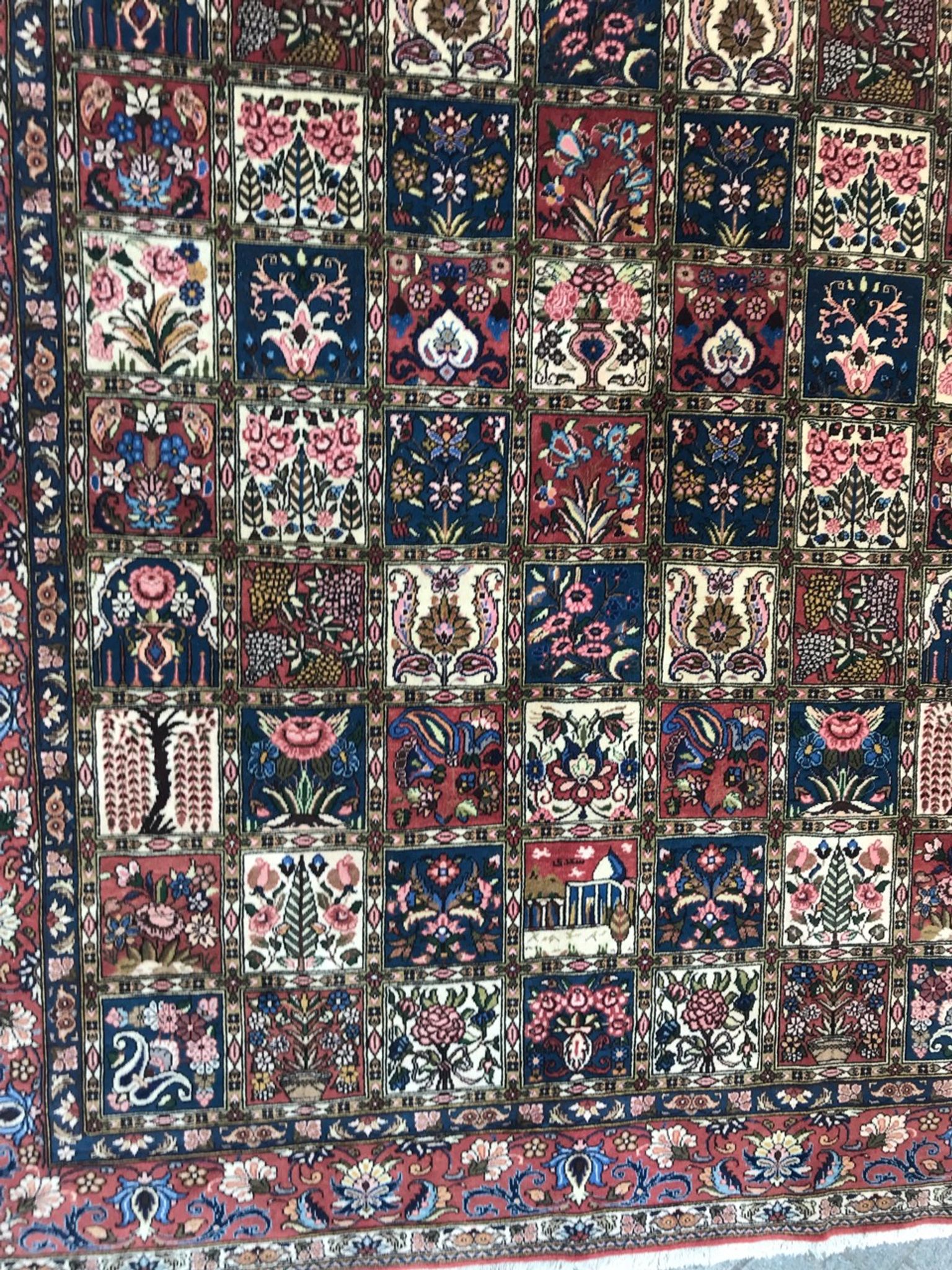 Tapis persan Bakhtiar tchaharshotor 200x300 cm