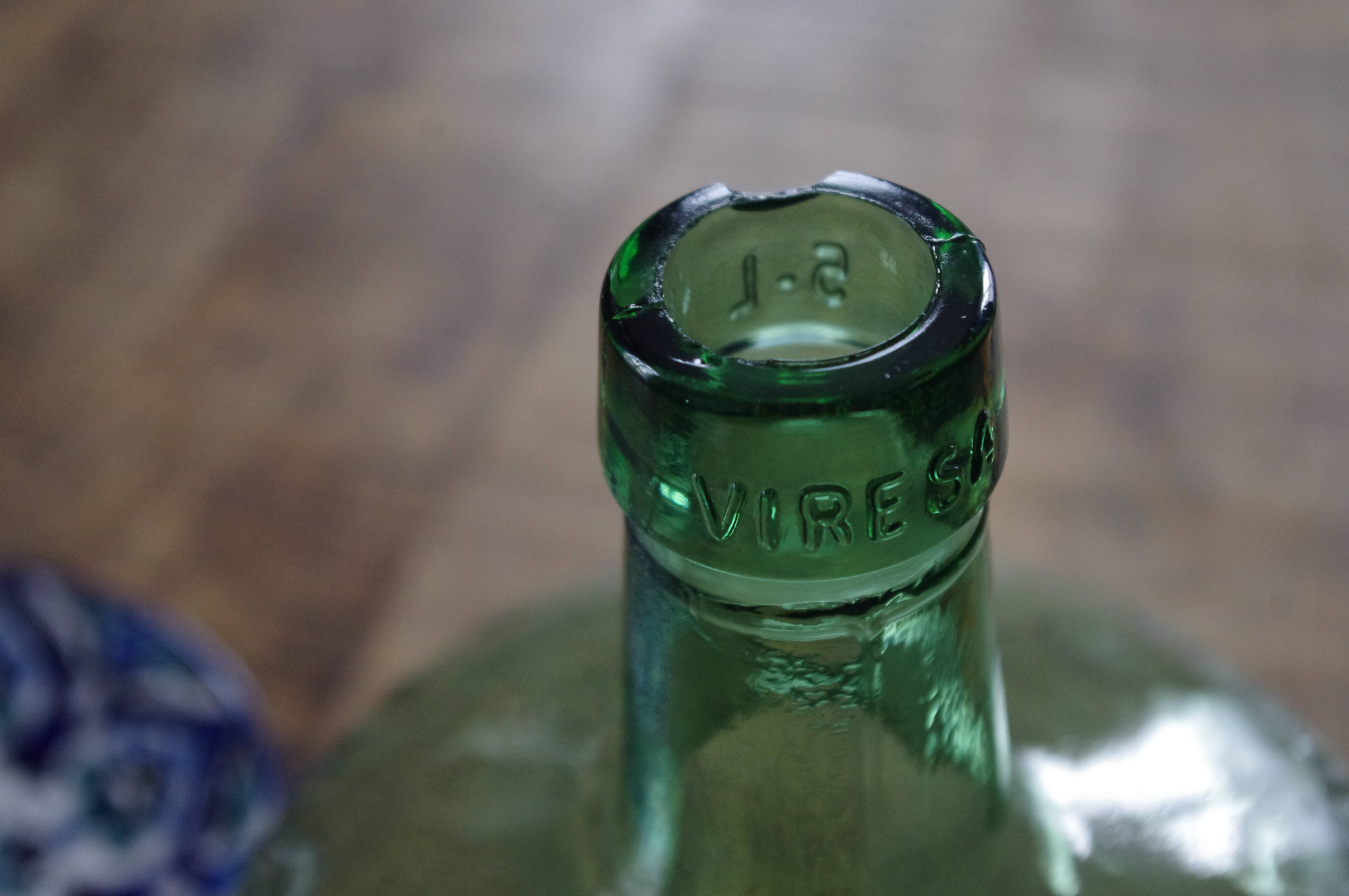 5 litre green viresa demijohn