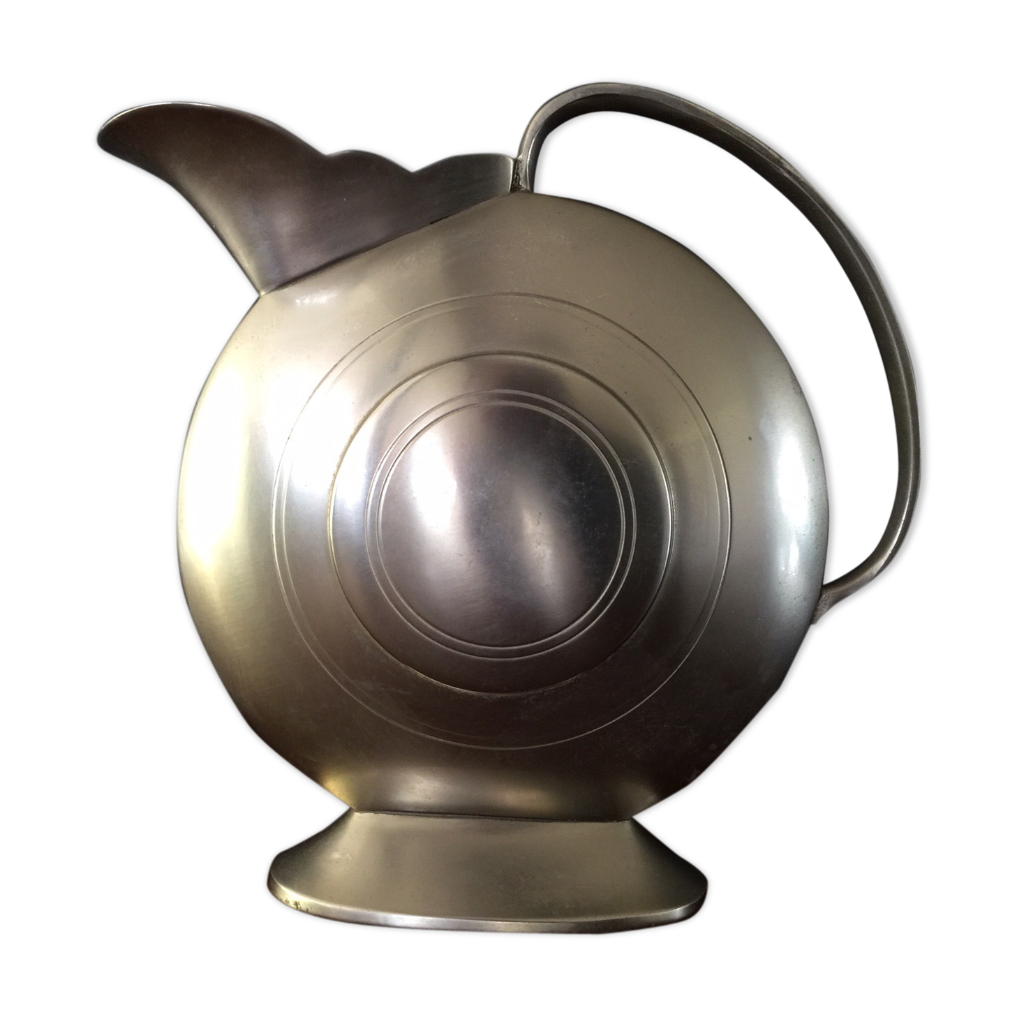 deco art deco carafe in metal from METAWA 1930