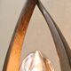 Abstract Wooden Standing Sculpture Floor Lamp by Flowlight Design Inifinity