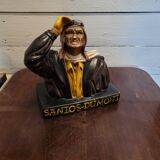 Plaster bust Aviator Sanios-Dumoni