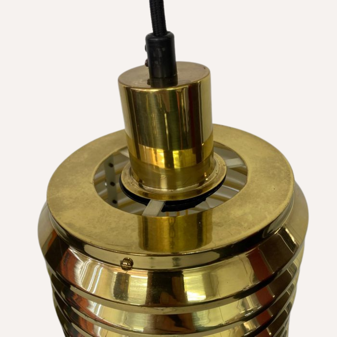 Hans Agne Jakobsson for Markaryd T-642 modernist hanging lamp, 60s