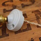 Wall light tulip and porcelain