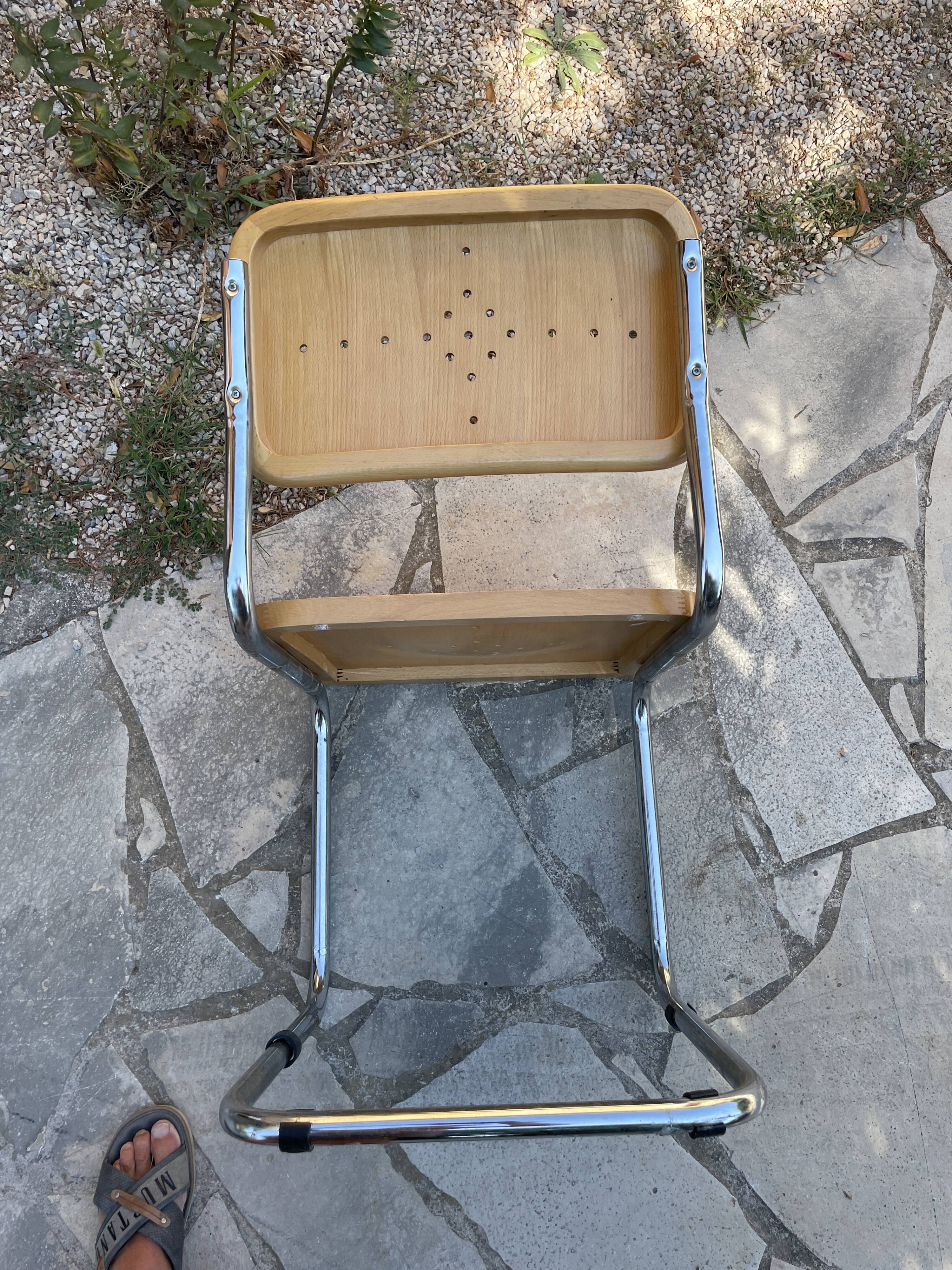 Chaises "B32" Vintage par Marcel Breuer - 1990