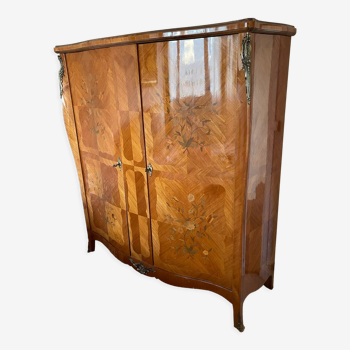 Marquetry cabinet