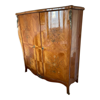 Marquetry cabinet