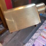 Lampe de table Relco Milan Italy avec bras articulé en laiton par Gianfranco Frattini, années 70