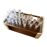 Set 30 glasses Crystal Italy 50