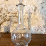 antique glass carafe