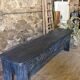 Carved bank chest