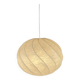 Midcentury cocoon swirl hanging pendant lamp, Germany 1960s