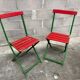 2 Chairs bistro brewery beer Moritz Pfaffenhoffen café folding terrace 1930