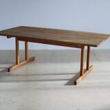 Borge Mogensen model 6286 oak dining table