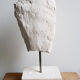 Woman's head in plaster