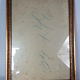 Old frame with channels foliage 39x28 cm wood original gilding stucco +glass SB172
