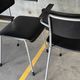 Paire de chaises de salle à manger Gispen