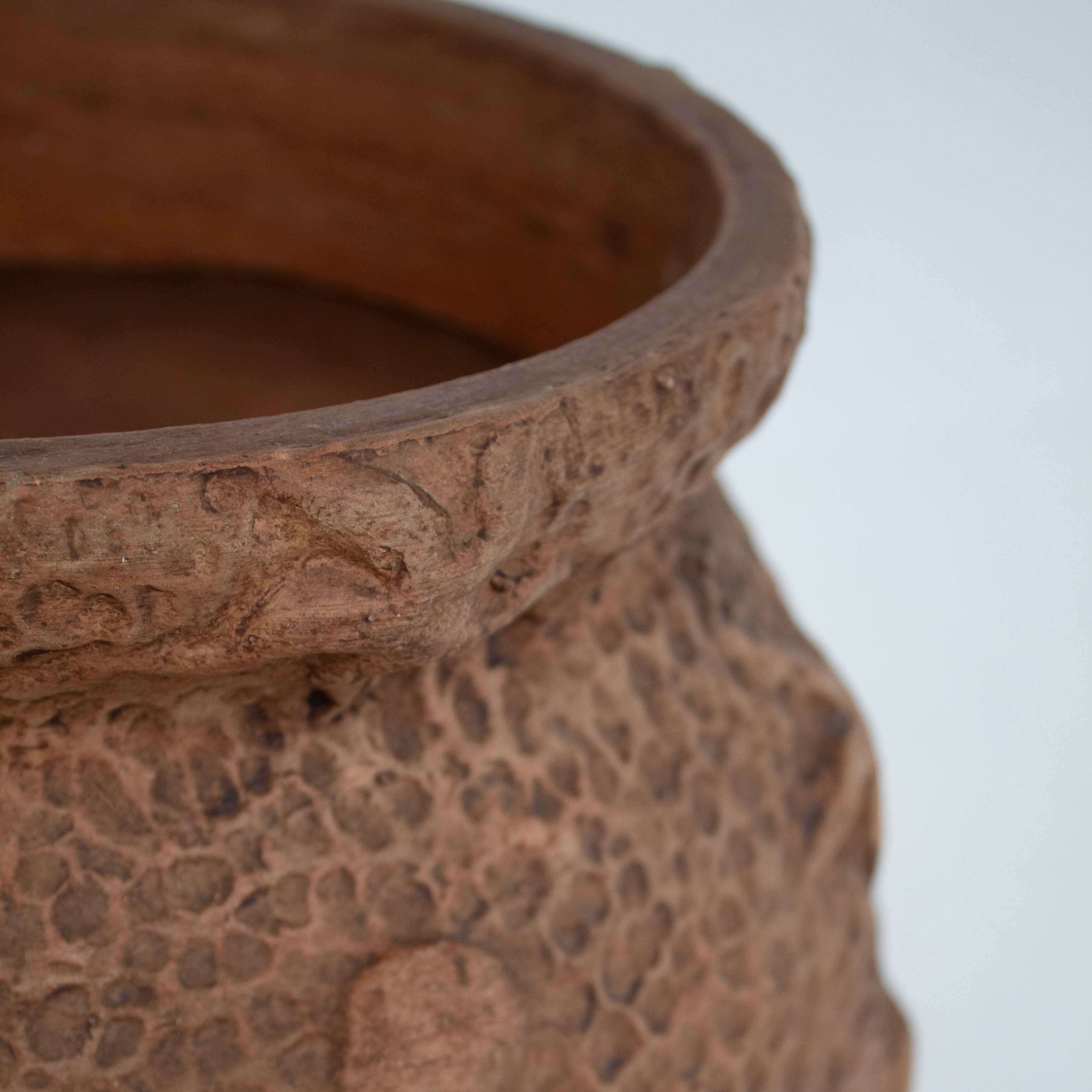 Handcrafted Italian Terracotta Vase