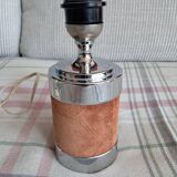 Vintage silver-plated lamp base