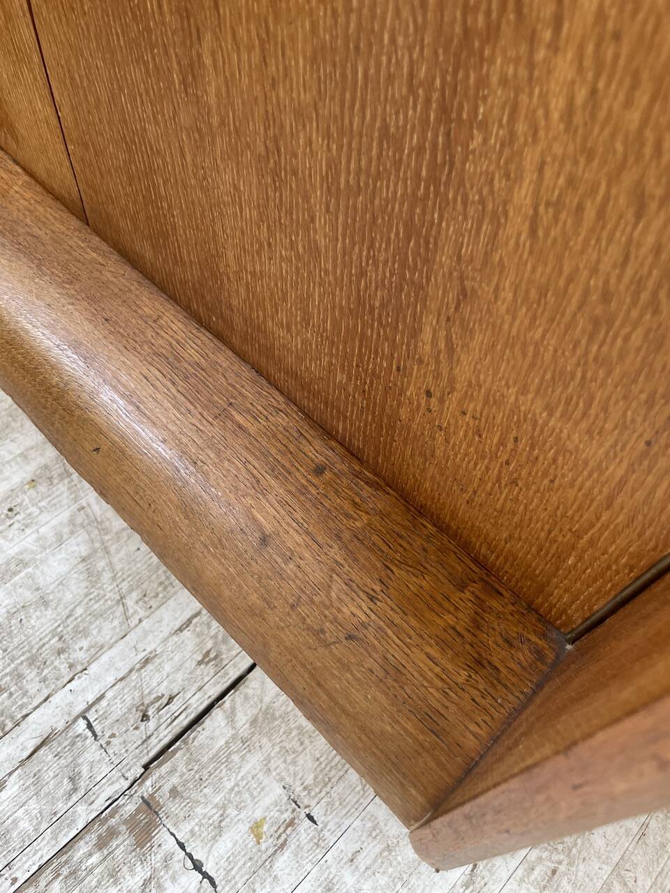 1960s oak storage unit