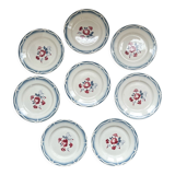 8 flat plates digoin sarreguemines