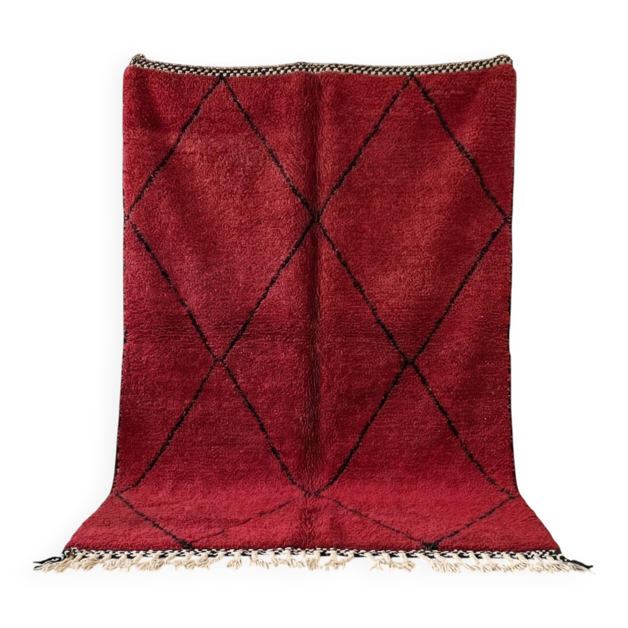 Handmade Moroccan rug, pure wool, 3x2 m.