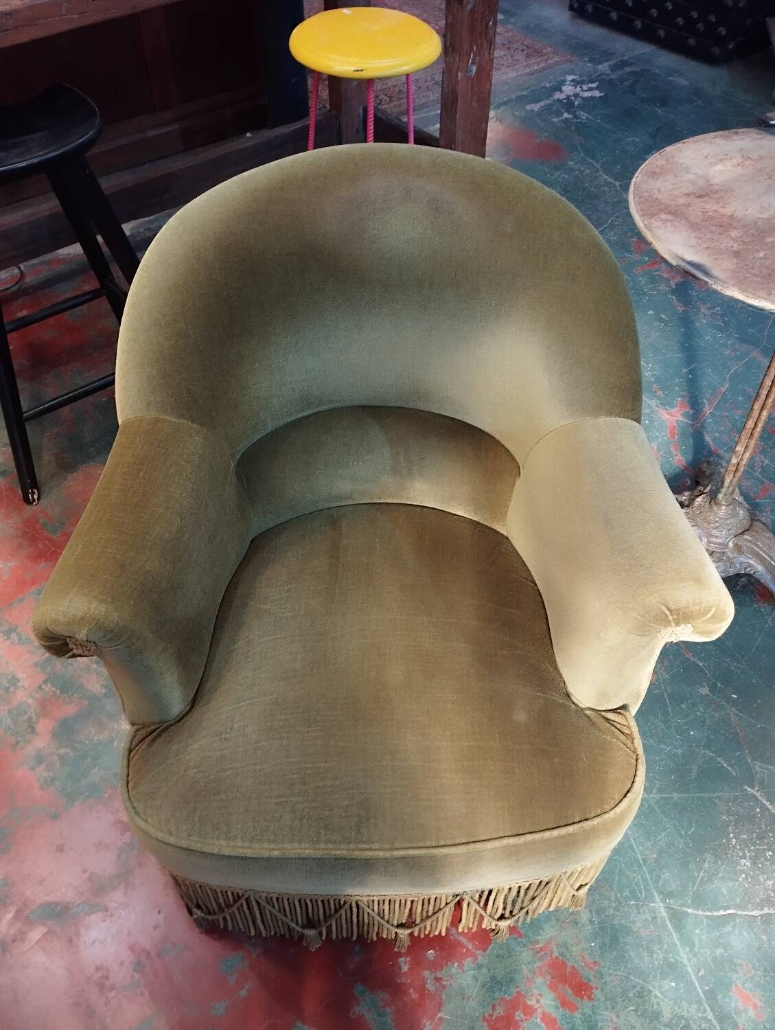 Fauteuil crapaud