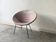 Vintage Mid-Century woven Sputnik  bucket chair