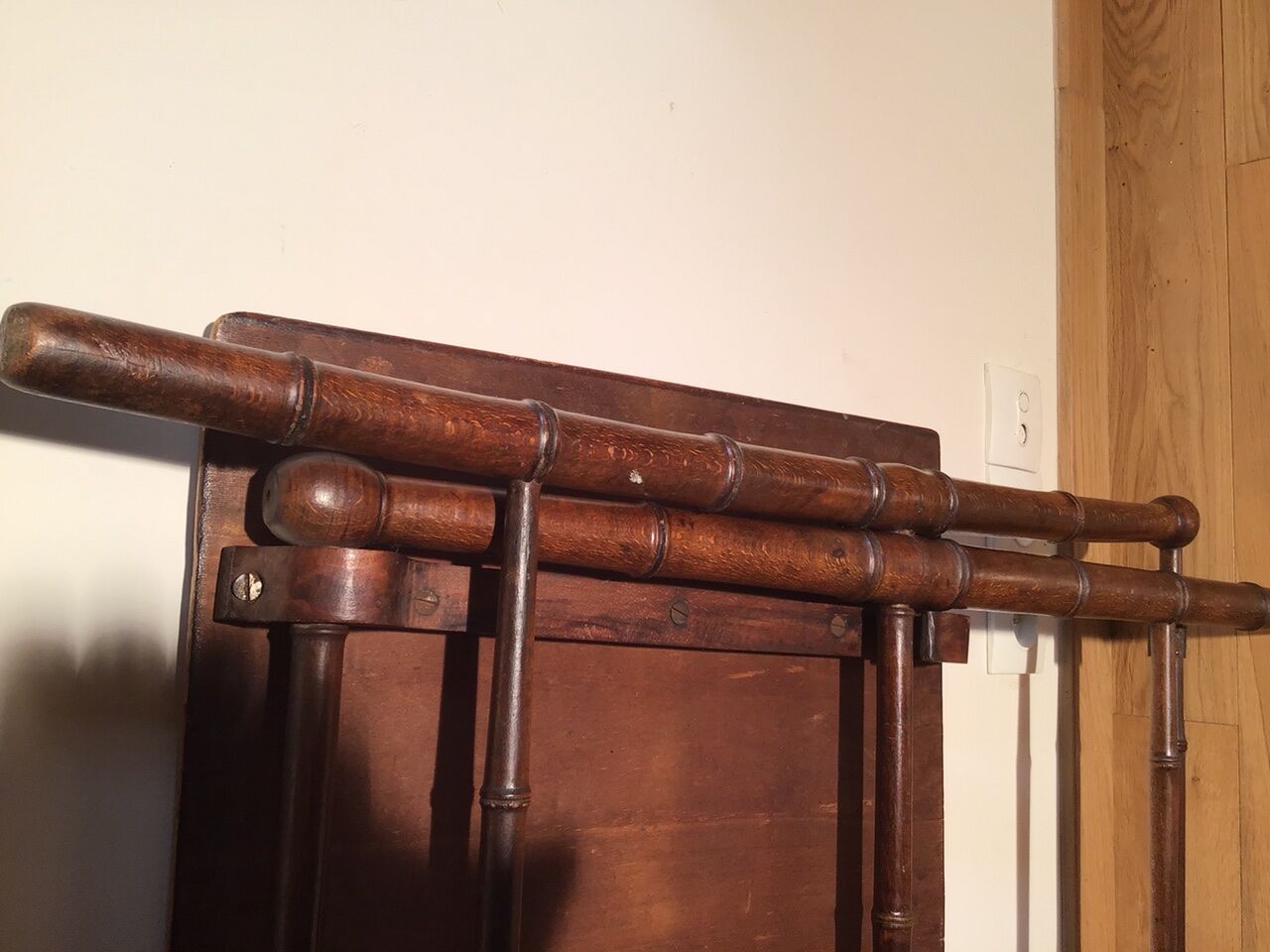 Table folding bamboo feet 1930/1950