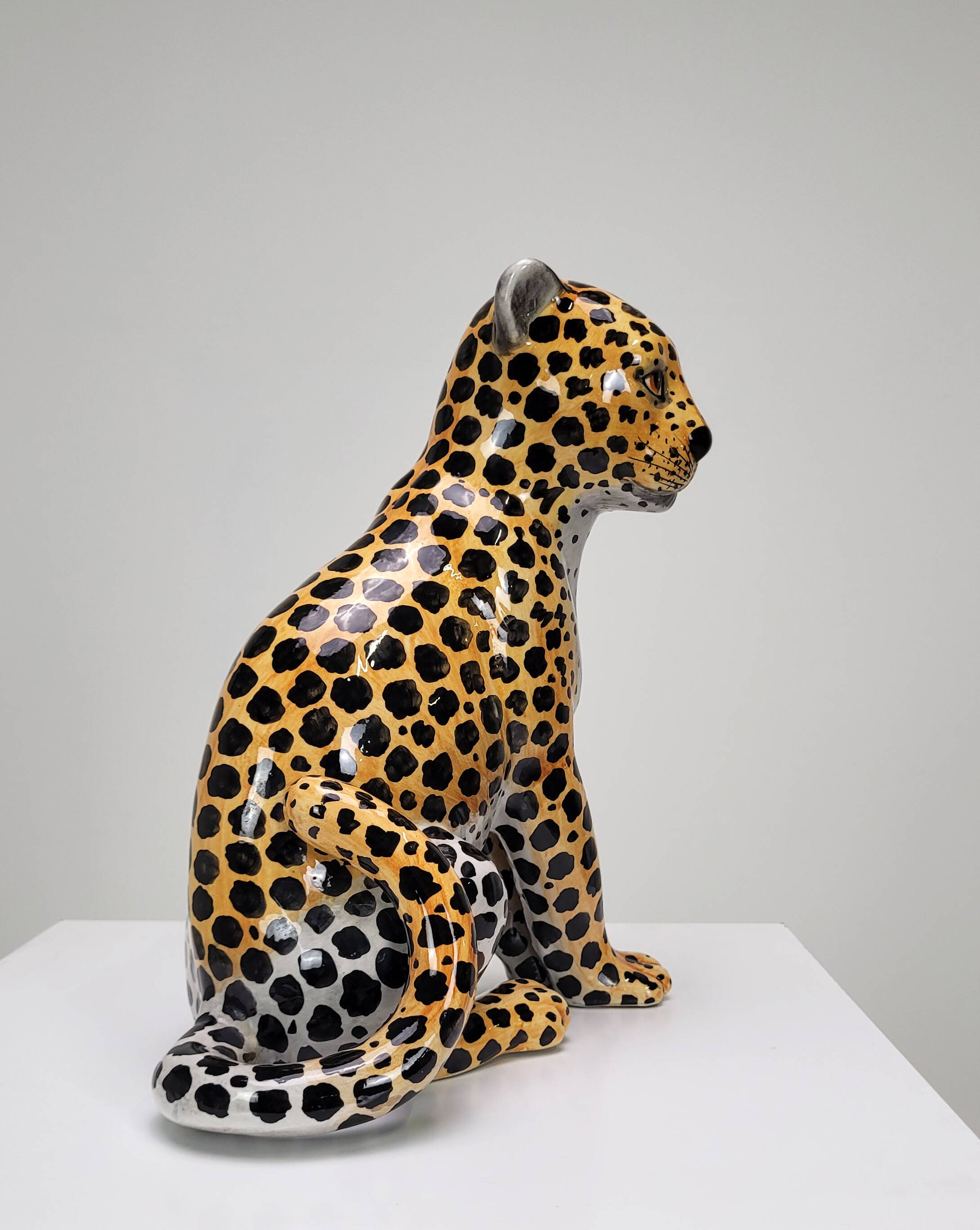 Vintage Ceramic Leopard