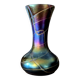 Iridescent Art Nouveau vase with multicoloured reflections attributed to Loetz.