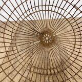 Large metal harvesting pan 50s