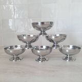 6 Remy Letang 18/10 stainless steel bowls