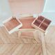 Worker/ Renovated vintage Scandinavian bedside table, 1950s-60s