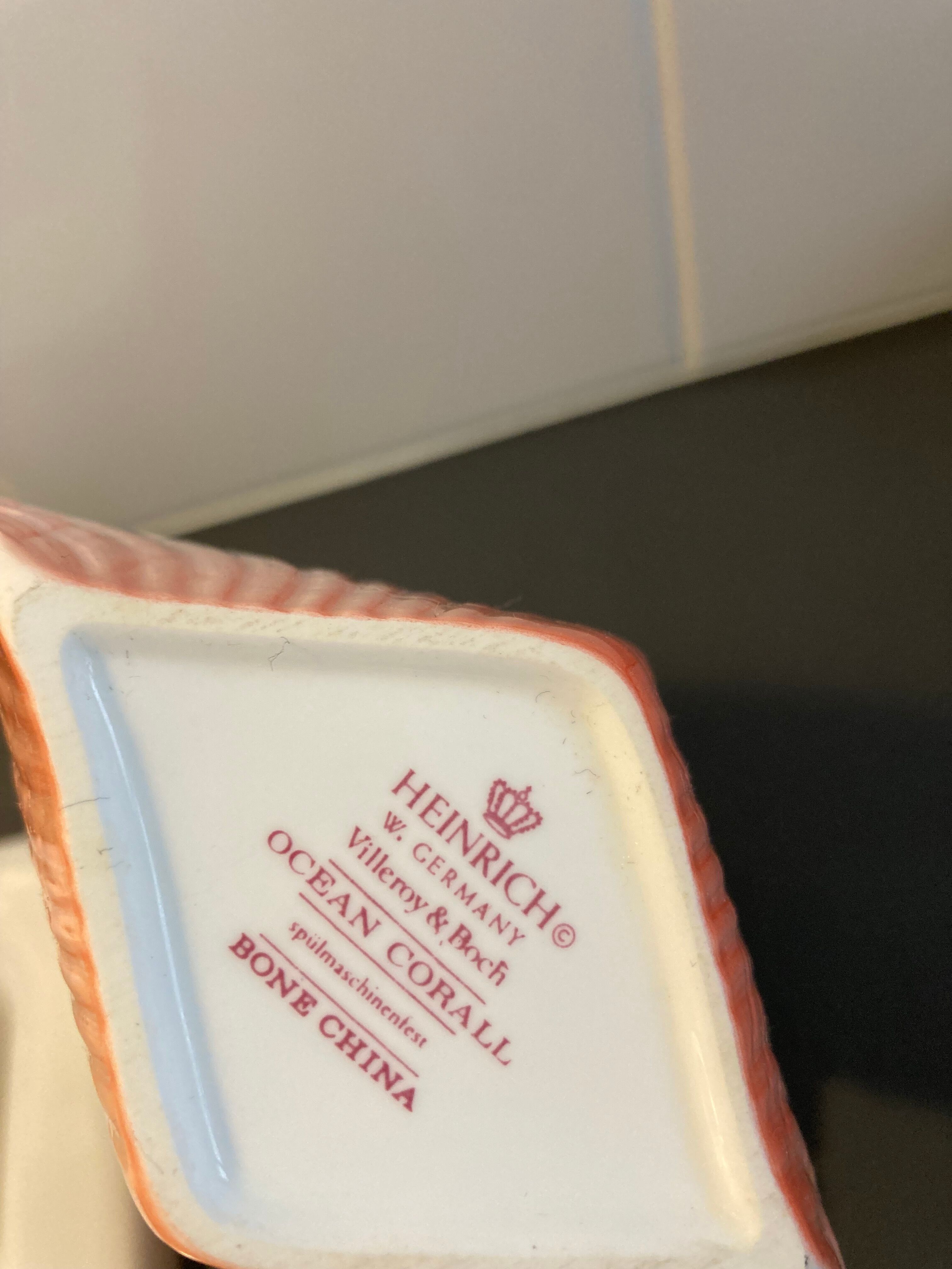 shell vase "Ocean Corall" Villeroy and Boch