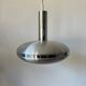 Suspension vintage UFO aluminium space age - années 70