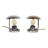 Bauhaus Style Chrome Table Lamps from Napako, 1940s, Set of 2