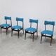 Set of 4 'S3' dining chairs by Alfred Hendrickx for Belform, 1950s