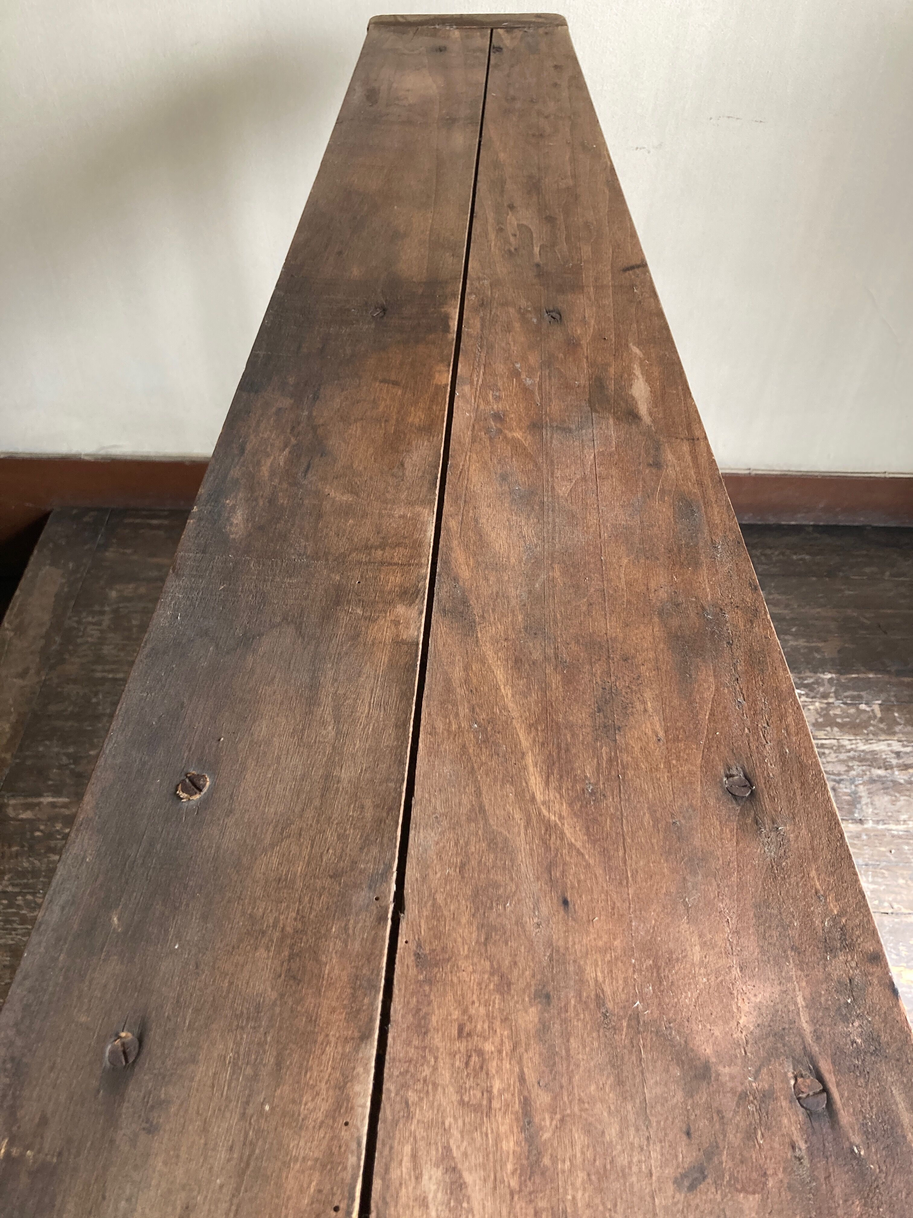 1900 folding ironing console table