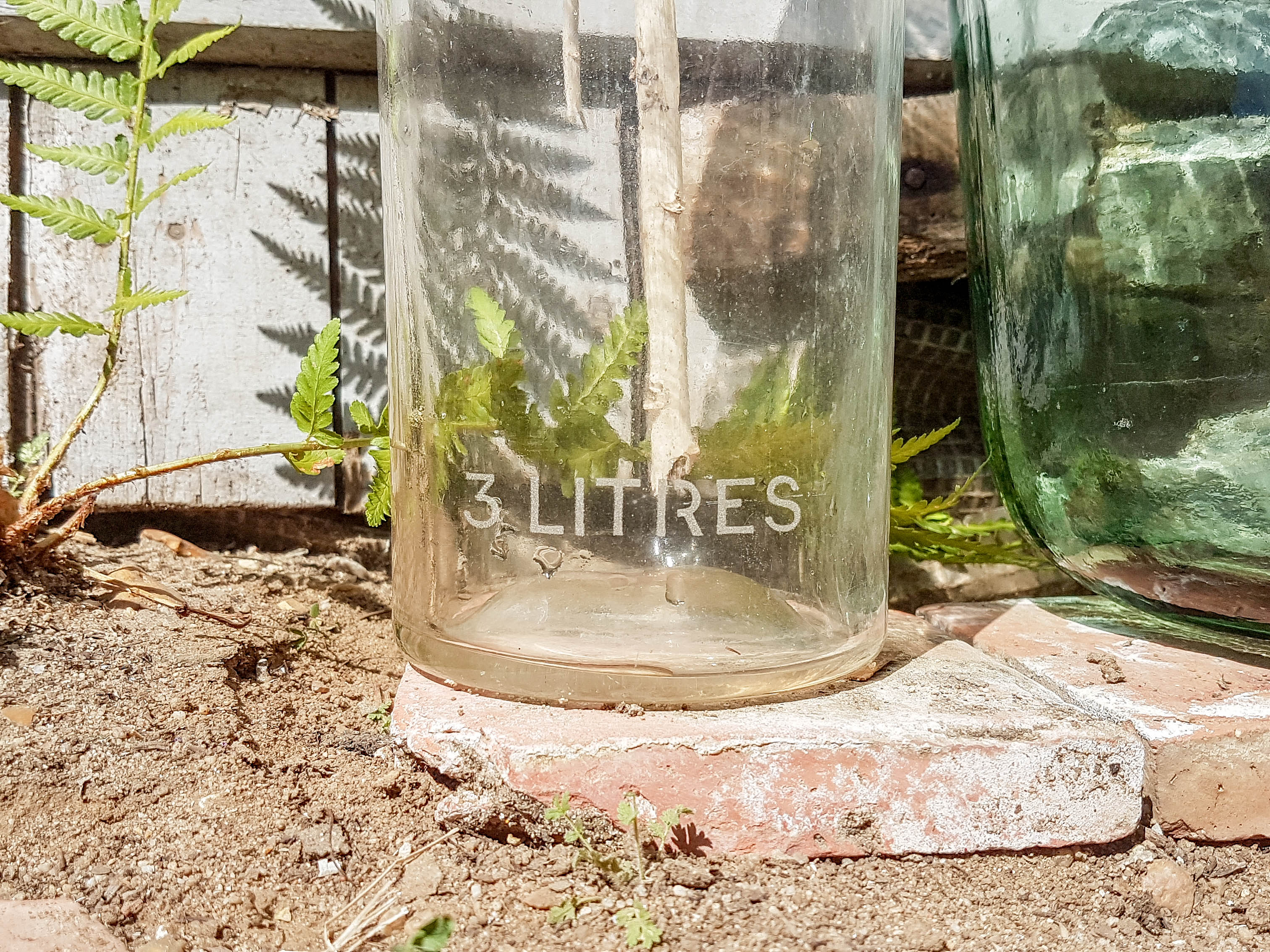 Vintage demijohn