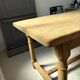 Table de ferme en chêne massif aerogommé