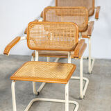 Lot of 3 chairs Marcel Breuer B64
