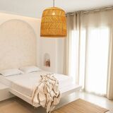 Suspension en rotin - maya