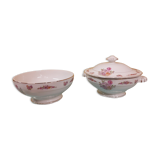 St amand salad bowl and tureen
